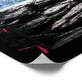 自然写真を変える感動的鍵 ポスター (角)