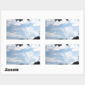 自然写真スカイラインチェリーヒルニュージャージーNVN666 F 長方形シール (シート)