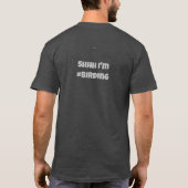 自然写真ダウンウッドペッカーバーダーTシャツ Tシャツ (裏面)