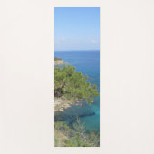自然写真地中海の山海 ヨガマット (正面)