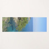 自然写真地中海の山海 ヨガマット (正面(横))