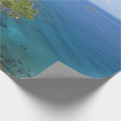 自然写真地中海の山海 ラッピングペーパー (角)
