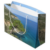 自然写真地中海の山海Wr ラージペーパーバッグ (裏面アングル)