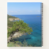 自然写真地中海の旅行誌 ノートブック (裏面)