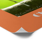 自然写真撮影用チッピング・スパロー・バーダー ポスター (角)