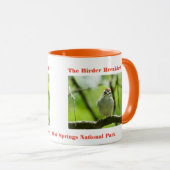 自然写真撮影用チッピング・スパロー・バーダー マグカップ (正面右)
