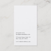 自然写真用名刺 名刺 (裏面)