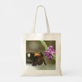 自然写真蝶の花 ラージトートバッグ (裏面)
