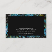 自然写真 |ガーデニング 名刺 (裏面)