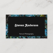 自然写真 |ガーデニング 名刺 (正面)