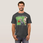 自然写真 クマゲラ 野鳥観察 Tシャツ (正面フル)