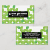 自然写真 |グリーンリーフイラストレーション 名刺 (正面/裏面)