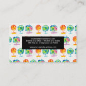 自然写真 |水彩ツリー 名刺 (裏面)