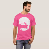 自然写真 - 長いレンズ - カメラ上の鳥 P Tシャツ (正面フル)