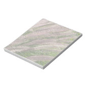 自然写真 – pampas grass - pink green - ノートパッド (回転)