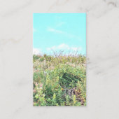 自然写真QRコード名刺 名刺 (正面)