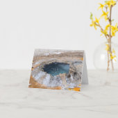 自然写空白の真カード カード (黄色い花)