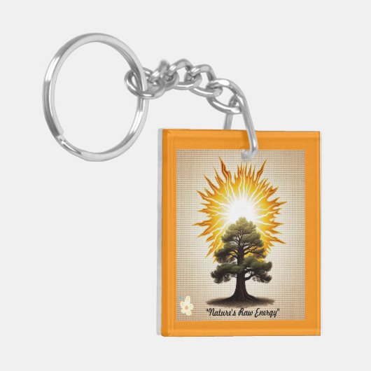 「自然力」 キーホルダー (正面左)