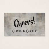 自然動揺して素朴ヴィンテージ飲料チケット (裏面)