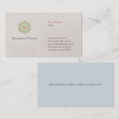 自然医学の専門名刺 名刺 (正面/裏面)