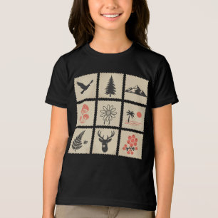 自然印鑑 トライブレンドＴシャツ