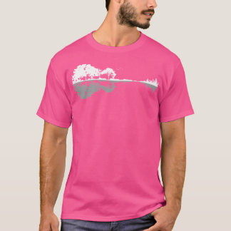 自然反射ギターシャツバンドミュージシャンギフト Tシャツ