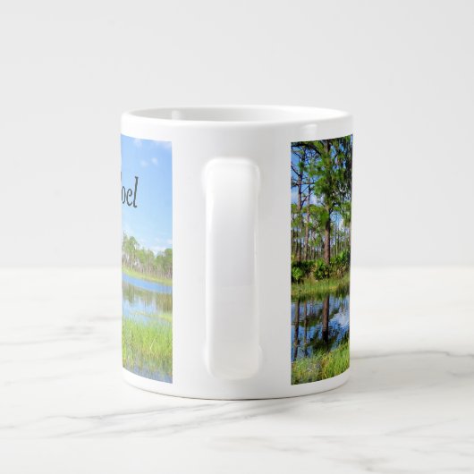 自然反射マグジャンボ ジャンボコーヒーマグカップ (裏面)