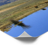 自然反射 ポスター (角)