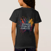 自然反射 Tシャツ (裏面)