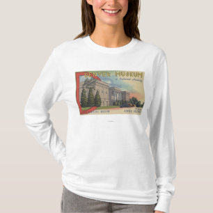 自然史のデンバー博物館の眺め Tシャツ