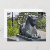 自然史博物館，アン・アーバー， MI ポストカード (正面/裏面)