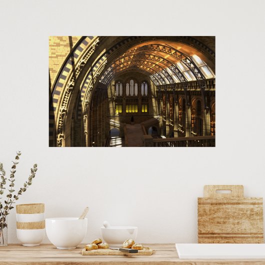 自然史博物館 ポスター (キッチン)