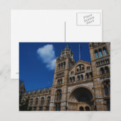 自然史博物館 ポストカード (正面/裏面)