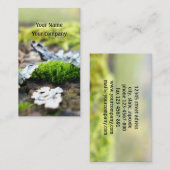 自然名刺テンプレート 名刺 (正面/裏面)
