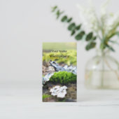 自然名刺テンプレート 名刺 (スタンド正面)