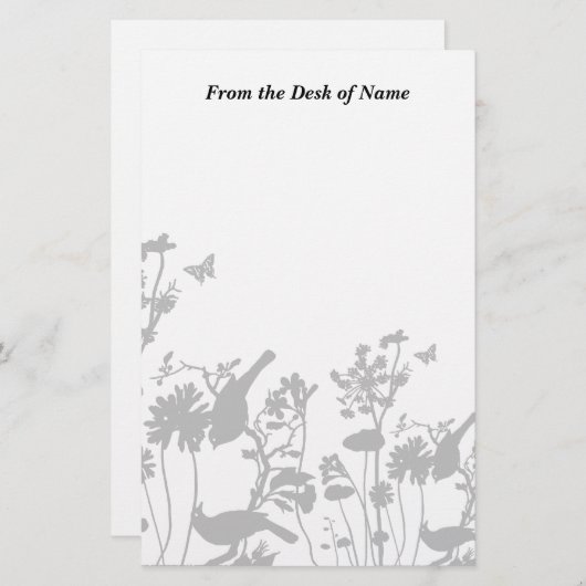 自然固定 便箋 (正面/裏面)