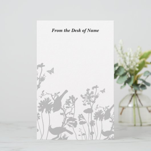 自然固定 便箋 (スタンド正面)