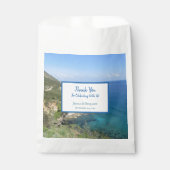 自然地中海の写真結婚海 フェイバーバッグ (正面)