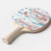 自然地色の雲 卓球ラケット (正面アングル)
