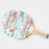 自然地色の雲 卓球ラケット (横)