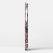 自然地質ピンクの岩のテクスチャ Case-Mate iPhoneケース (裏面 / 左)