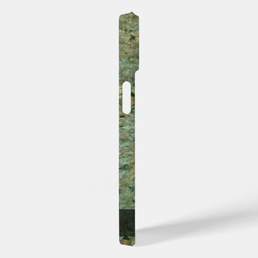 自然地質学グリーンロックテクスチャ名前をカスタムする Case-Mate iPhoneケース (裏面 / 右)