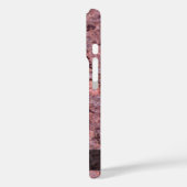 自然地質岩質組織名前をカスタムする Case-Mate iPhoneケース (裏面 / 左)