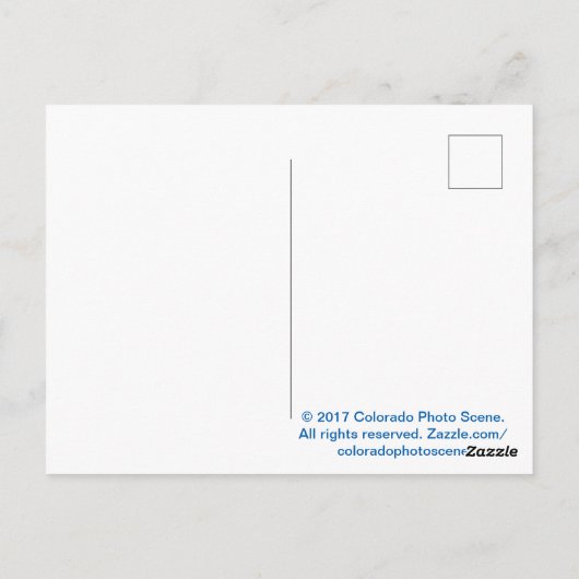 自然地 ポストカード (裏面)