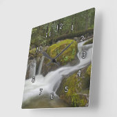 自然壁時計 スクエア壁時計 (傾斜)