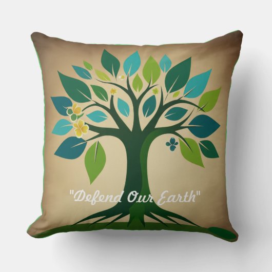 「自然声」 クッション (正面)