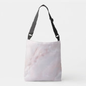 自然大理石パターンリュックスストーンインスパイア- クロスボディバッグ (正面)