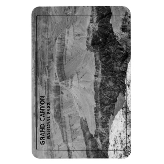 自然好きの風光明媚なお土産 マグネット (縦)