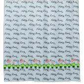 「自然好き」美しいシャワーカーテン シャワーカーテン (正面)