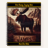 自然威厳のあるの中で誇らしげに立ち尽くす ノートブック (正面)